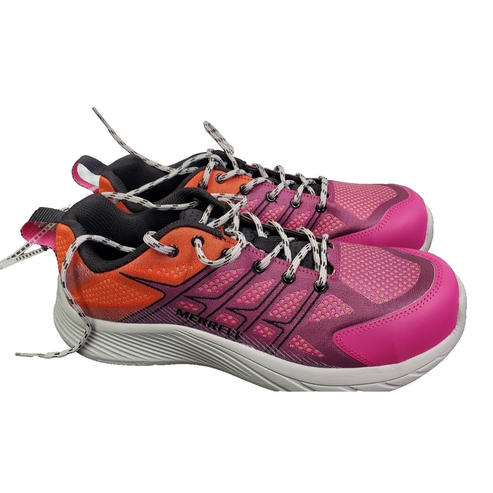 Merrell Moab Flight CF Mens Size 7.5M Alloy Toe No Slip Fuchsia ASTM F2413-18